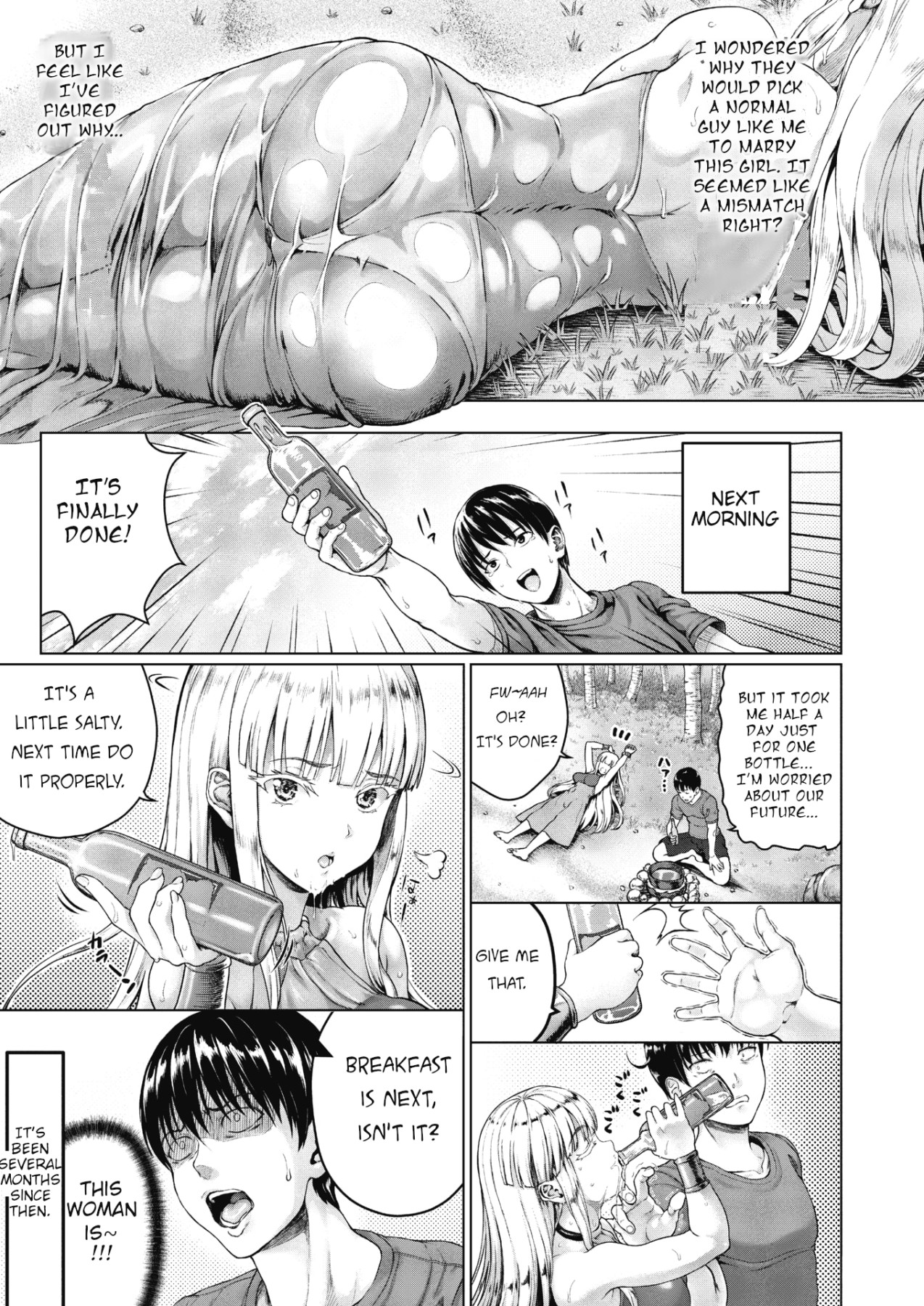 Hentai Manga Comic-Distress!/Love? With a Royal Lady! Deserted Island Life-Read-7